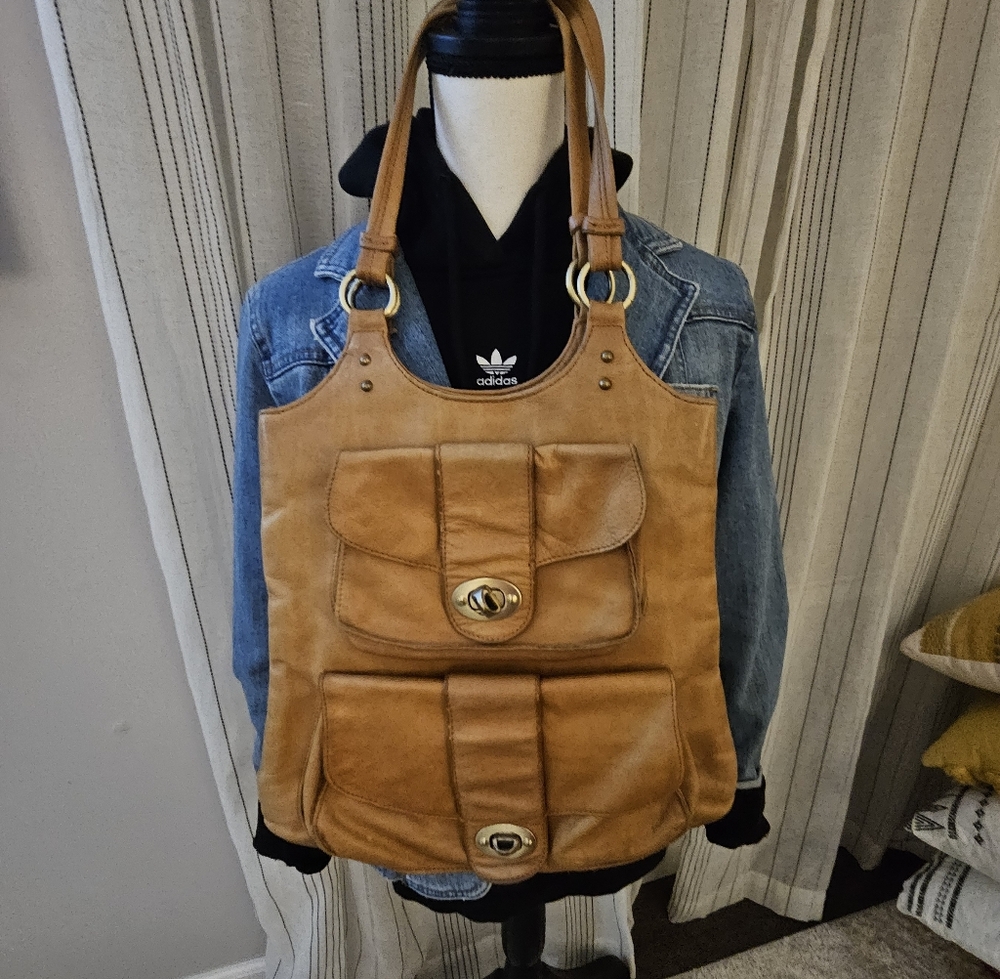 Tan Leather Bag